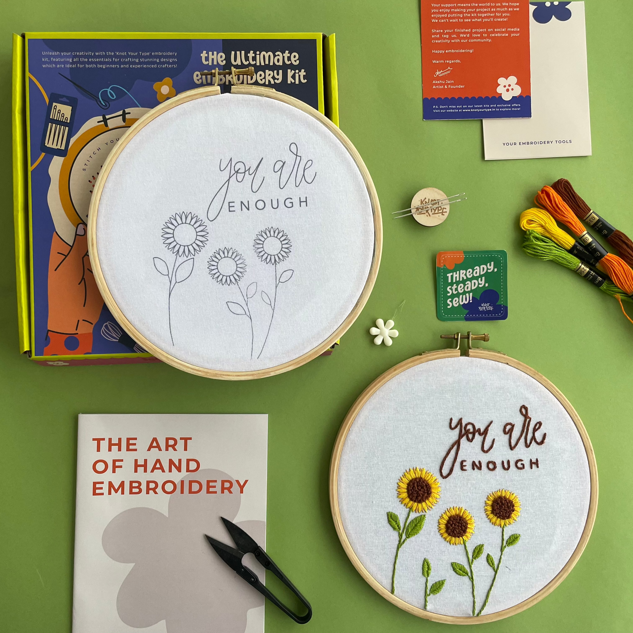 Self Love DIY Embroidery Kit