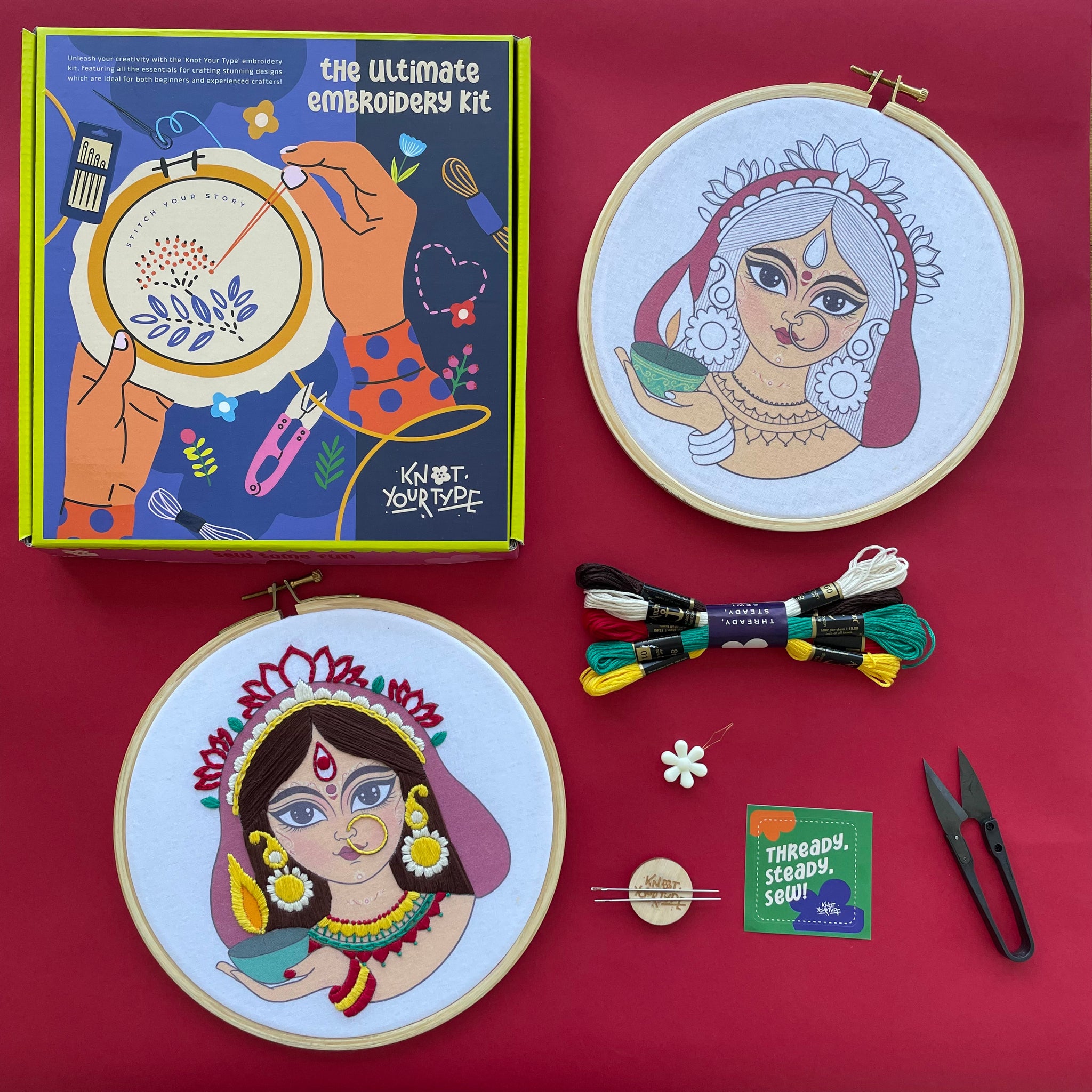 Goddess DIY Embroidery Kit