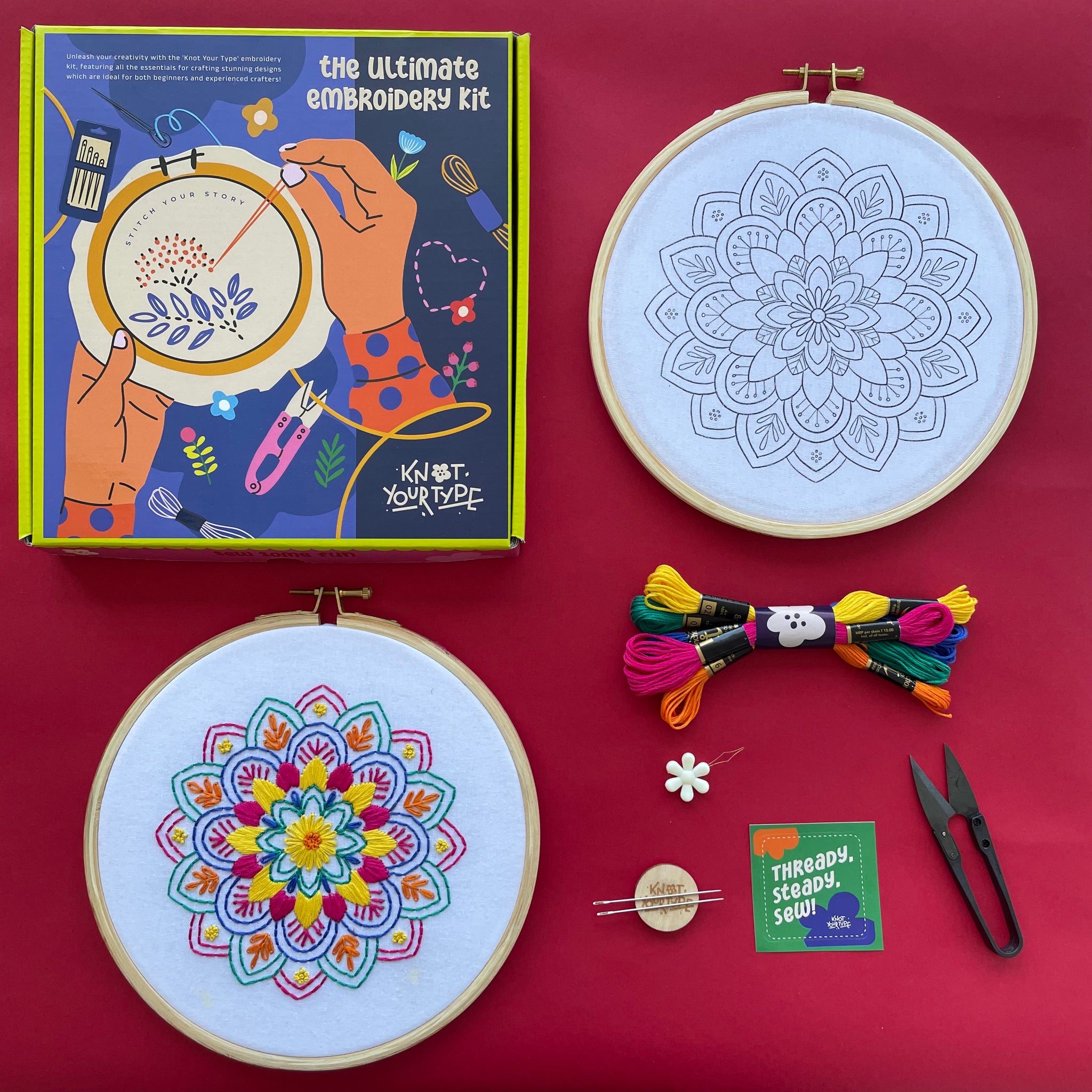 Mandala  Art DIY Kit